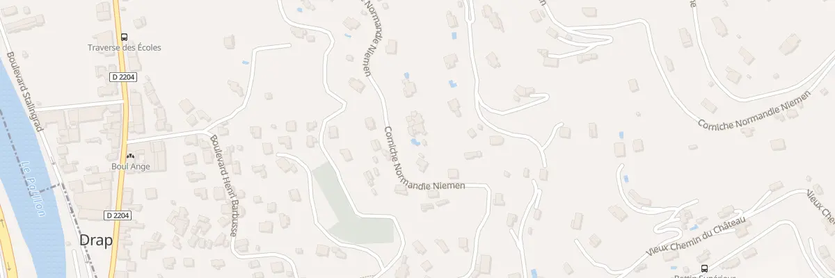 Plan du 582 Cor Normandie Niemen à Drap