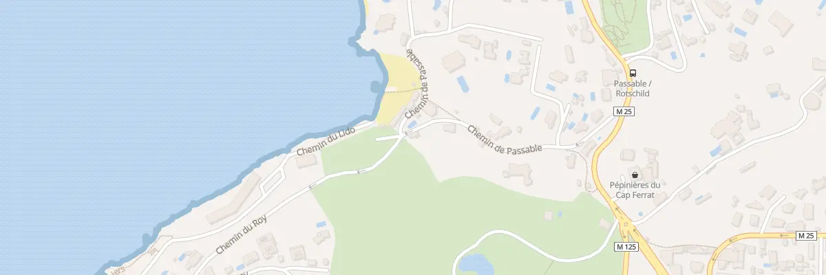 Plan du 11 Che de Passable à Saint-Jean-Cap-Ferrat