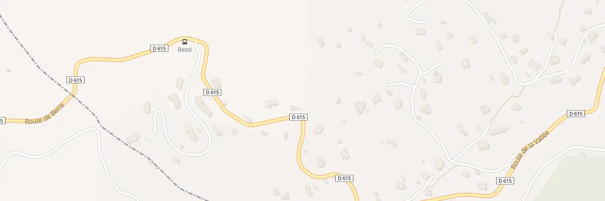 Plan du 1354 Rte de la Vallée à Berre-les-Alpes