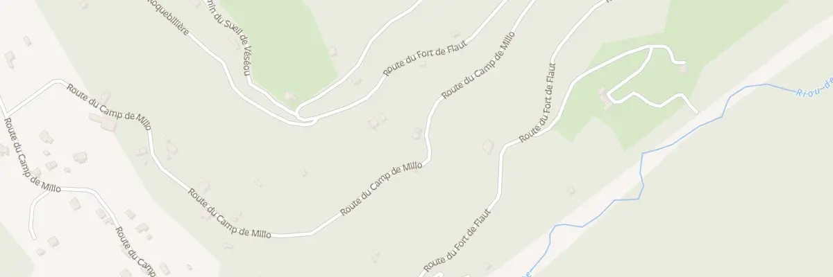Plan du 5324 Le Veseou à La Bollène-Vésubie