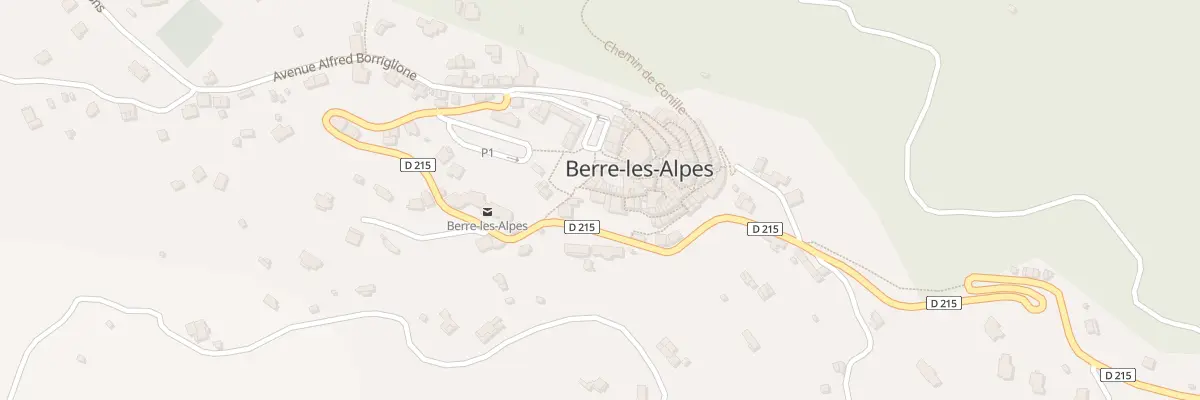 Plan du 4 Rue des Faissas à Berre-les-Alpes