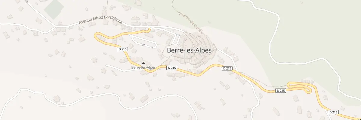 Plan du 10 Rue des Faissas à Berre-les-Alpes