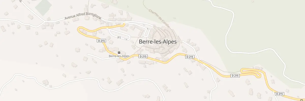 Plan du 2 Dsc des Faissas à Berre-les-Alpes