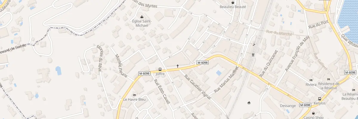 Plan du 13 Rue Dujardin Beaumetz à Beaulieu-sur-Mer