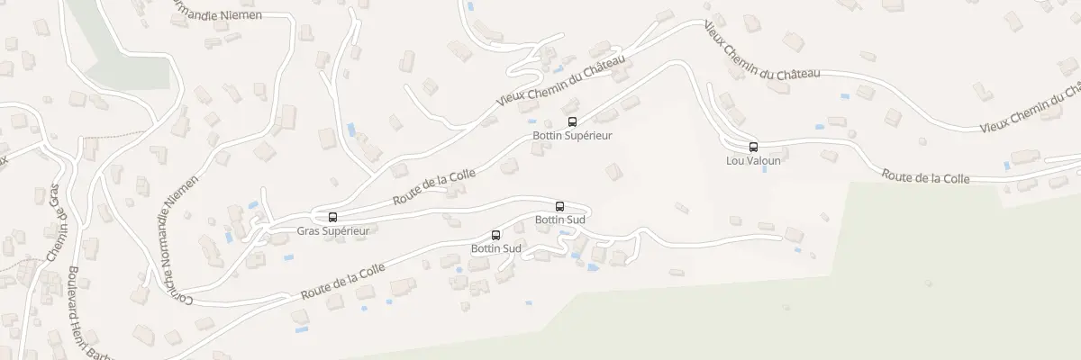 Plan du 360 Rte de la Colle à Drap