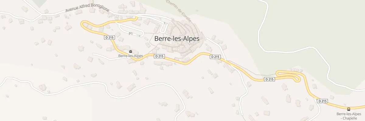 Plan du 63 Av Paul Granet à Berre-les-Alpes