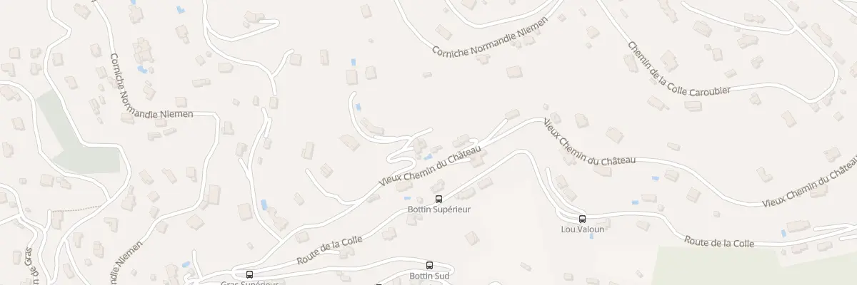 Plan du 438 Che du Château à Drap