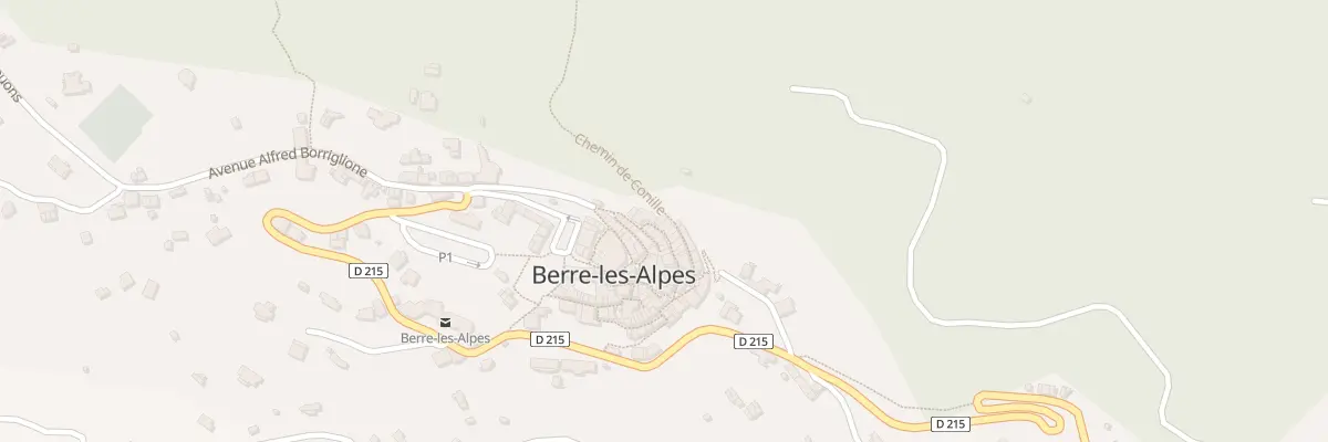 Plan du 32 Rue Plane à Berre-les-Alpes