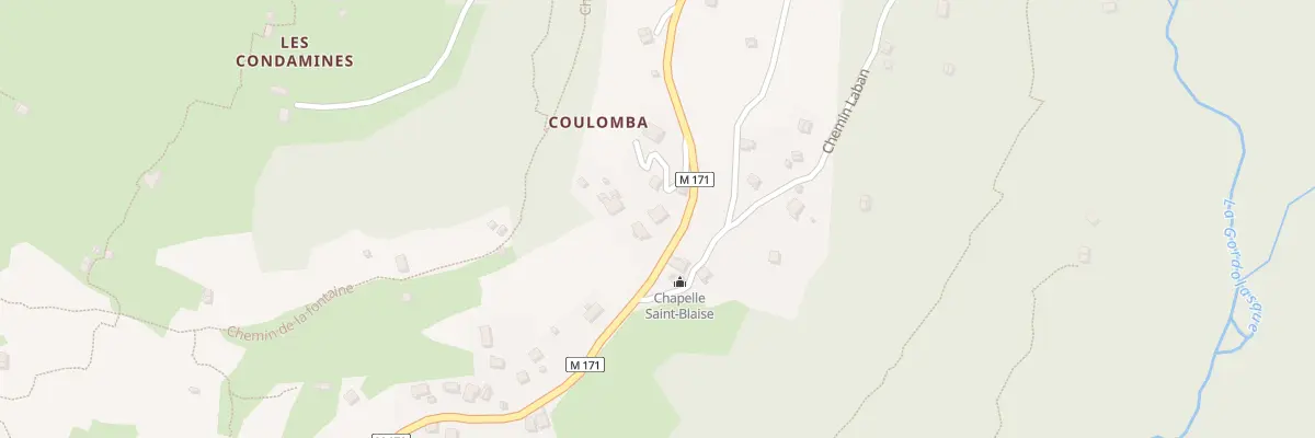 Plan du 5146A Coulomba à Belvédère