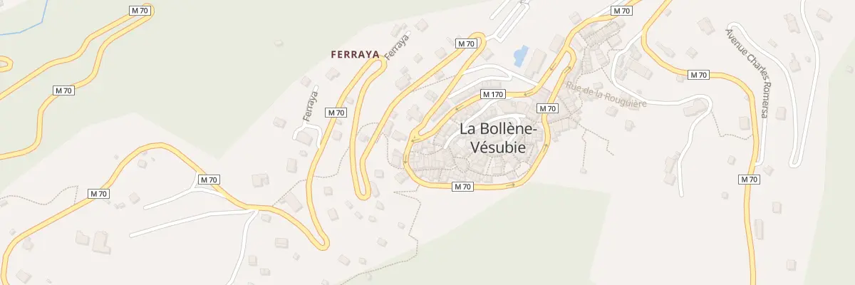 Plan du 5148 Le Village à La Bollène-Vésubie