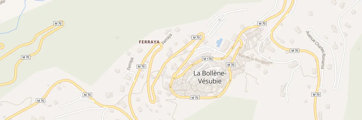 Plan du 5095 Le Village à La Bollène-Vésubie