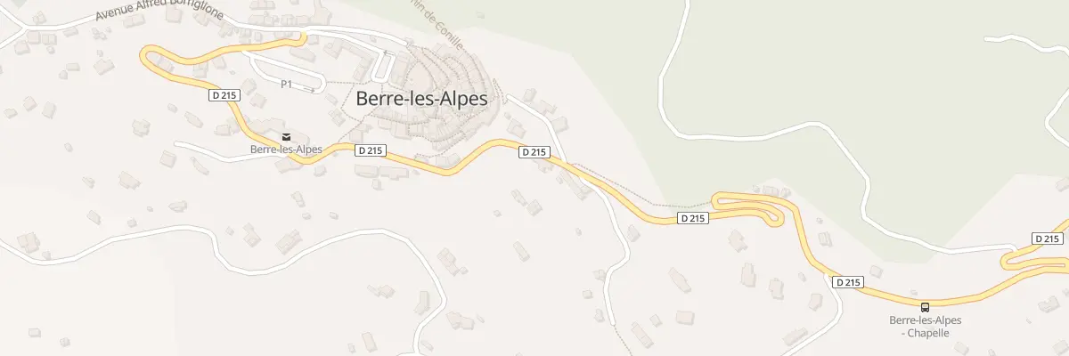 Plan du 54 Av Paul Granet à Berre-les-Alpes