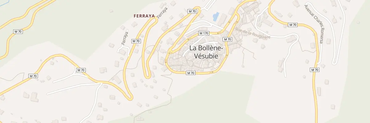 Plan du 5139 Le Village à La Bollène-Vésubie