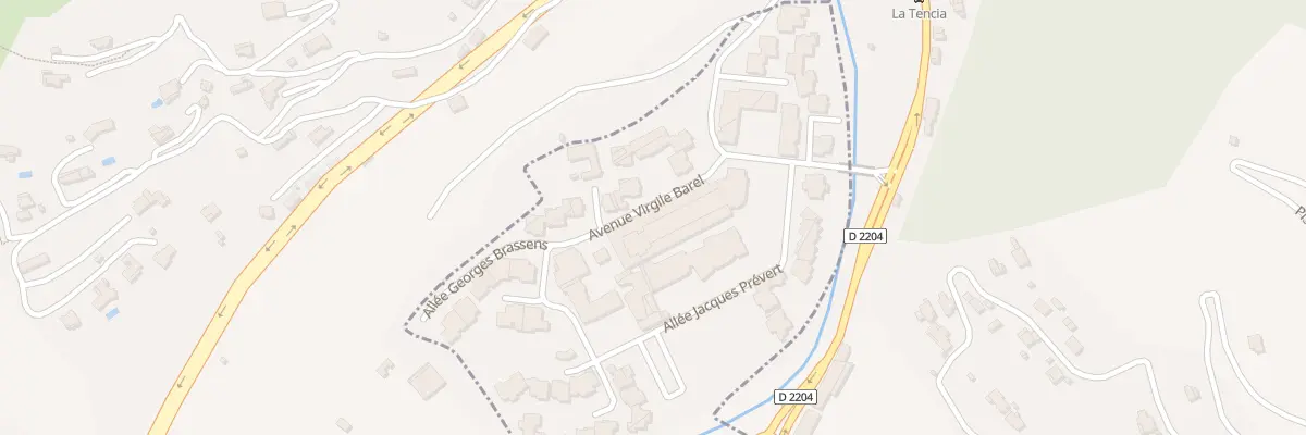 Plan du 5675 Condamine à Drap