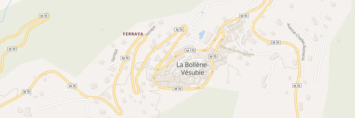 Plan du 5161 Le Village à La Bollène-Vésubie