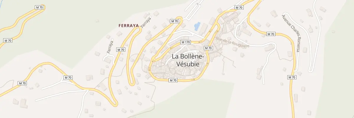 Plan du 5179 Le Village à La Bollène-Vésubie