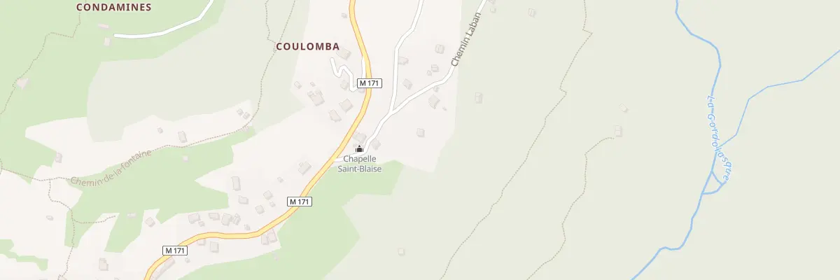 Plan du 4828 Croses à Belvédère