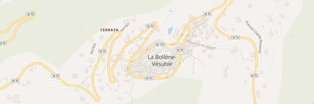 Plan du 5172 Le Village à La Bollène-Vésubie