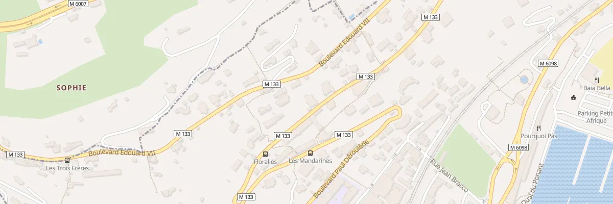 Plan du 547 Bd Edouard 7 à Beaulieu-sur-Mer