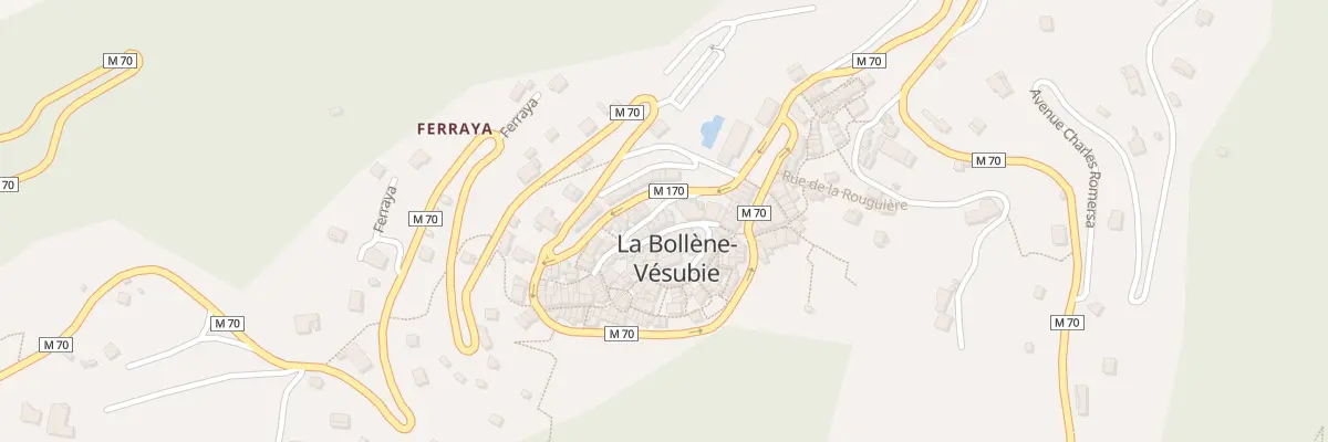 Plan du 5171 Le Village à La Bollène-Vésubie