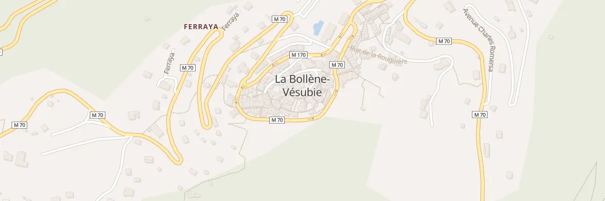 Plan du 5187 Le Village à La Bollène-Vésubie