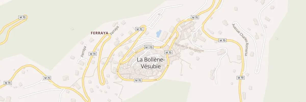 Plan du 5223 Le Village à La Bollène-Vésubie