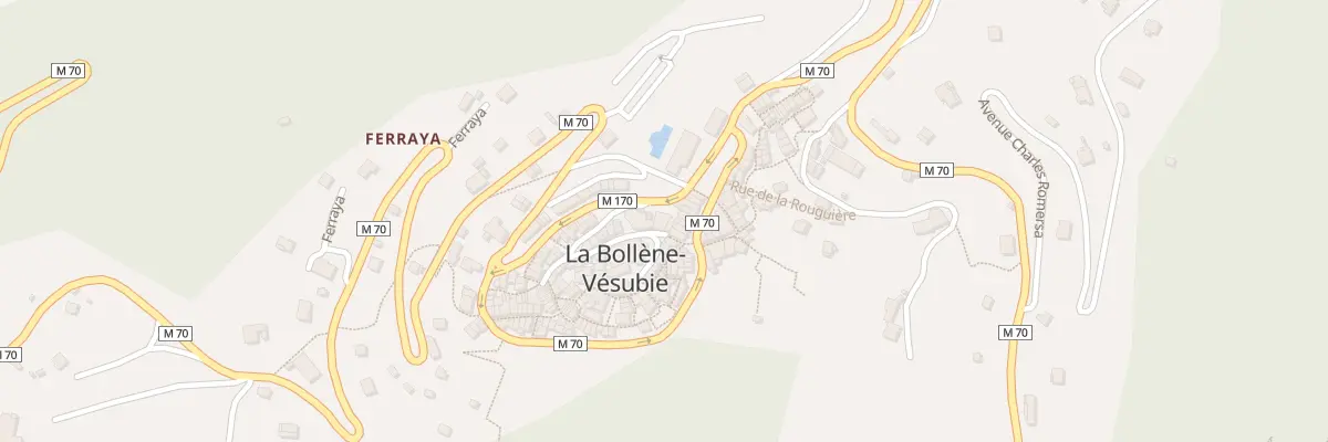 Plan du 5222 Le Village à La Bollène-Vésubie