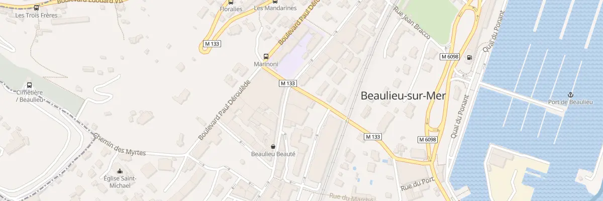 Plan du 11B Bd Eugene Gautier à Beaulieu-sur-Mer