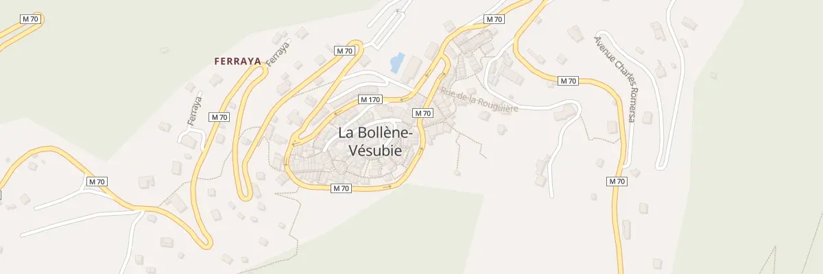 Plan du 5203 Pl Alphonse Gayraud à La Bollène-Vésubie
