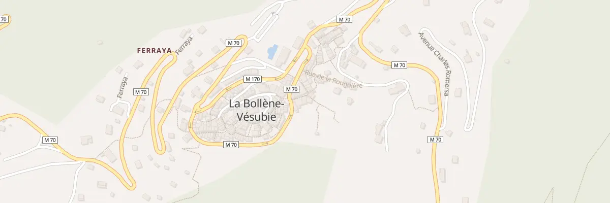 Plan du 5209 Le Village à La Bollène-Vésubie