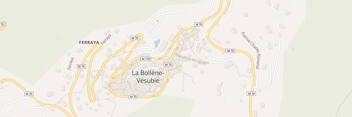 Plan du 5216 Le Village à La Bollène-Vésubie