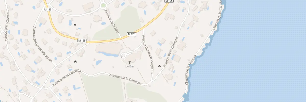 Plan du 3 Av Dehouve et Voyenne à Saint-Jean-Cap-Ferrat
