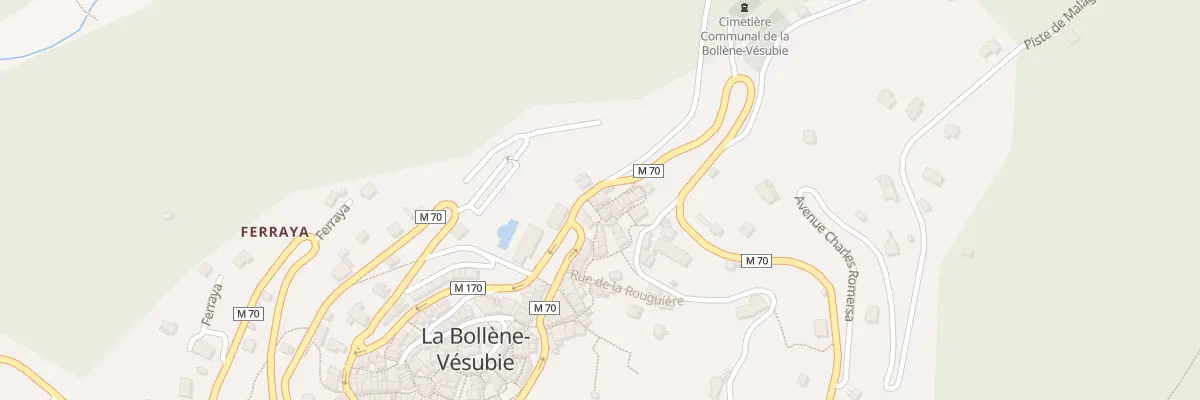 Plan du 5248 Le Village à La Bollène-Vésubie