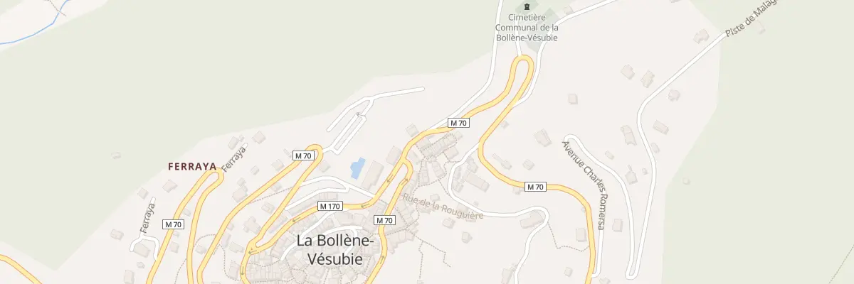Plan du 5328 Le Village à La Bollène-Vésubie