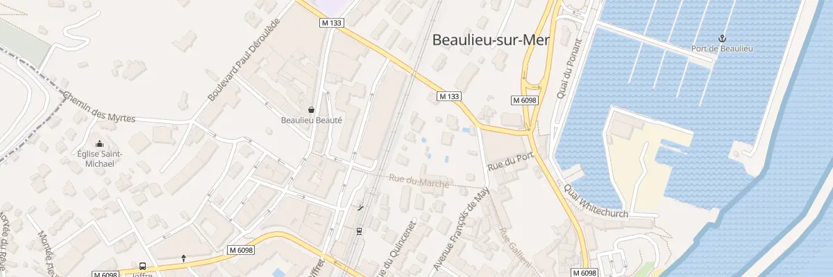 Plan du 3 Bd Eugene Gautier à Beaulieu-sur-Mer
