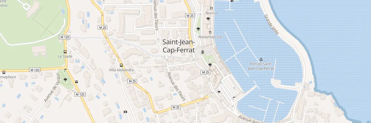 Plan du 4 Rue du Vallon à Saint-Jean-Cap-Ferrat