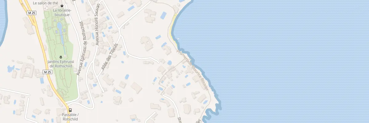 Plan du 21 Prom Maurice Rouvier à Saint-Jean-Cap-Ferrat