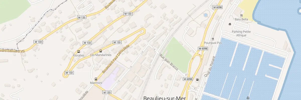 Plan du 9 Rue Jean Bracco à Beaulieu-sur-Mer