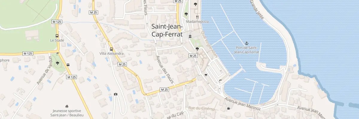 Plan du 5 Rue du Vallon à Saint-Jean-Cap-Ferrat