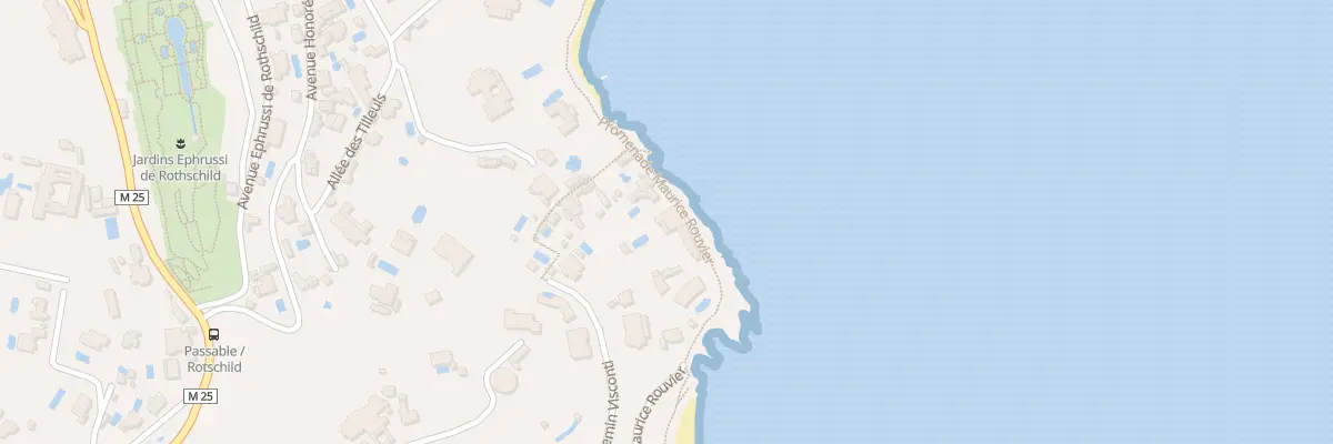 Plan du 17 Prom Maurice Rouvier à Saint-Jean-Cap-Ferrat