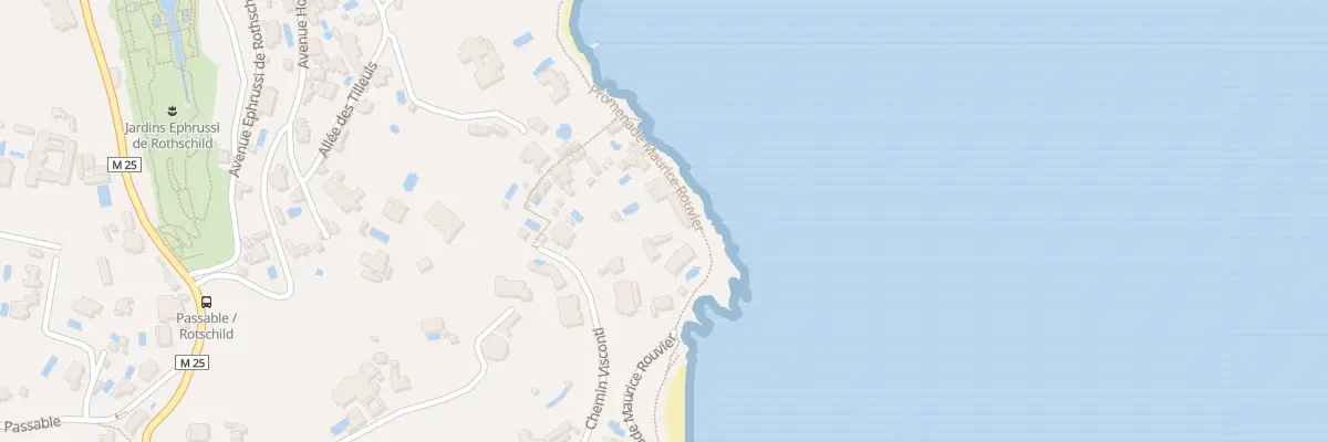 Plan du 15 Prom Maurice Rouvier à Saint-Jean-Cap-Ferrat