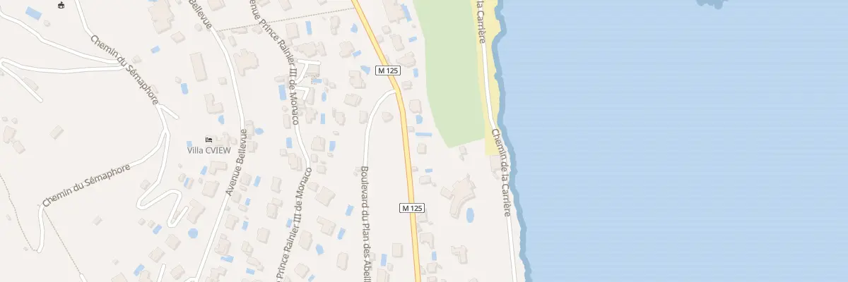 Plan du 43 Bd General de Gaulle à Saint-Jean-Cap-Ferrat