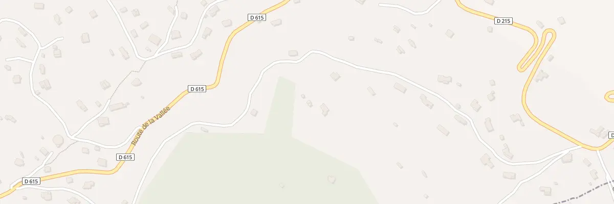 Plan du 425 Che du Cros à Berre-les-Alpes