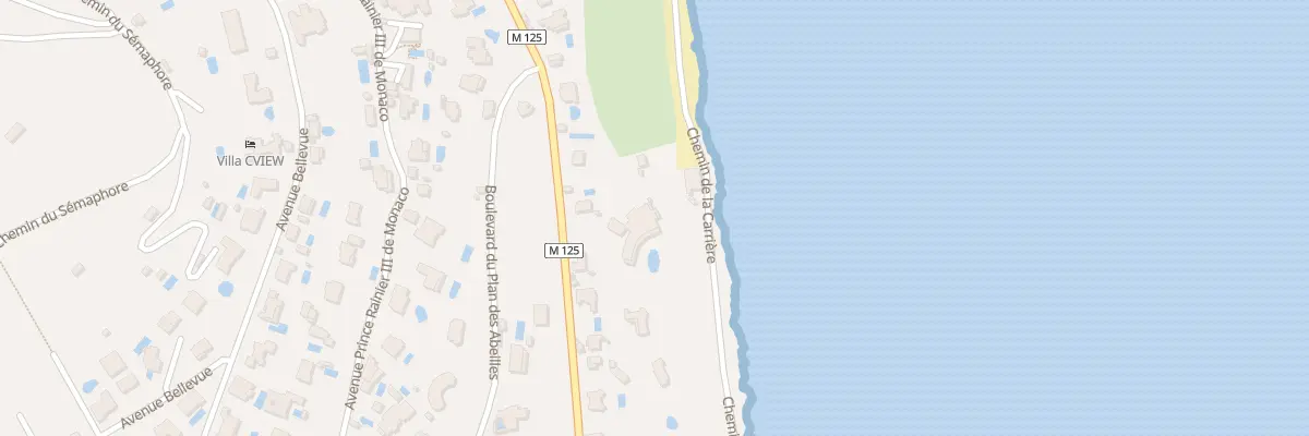 Plan du 45 Bd General de Gaulle à Saint-Jean-Cap-Ferrat