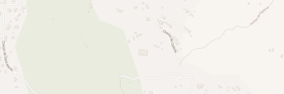 Plan du 725 Che des Cipieres à Contes