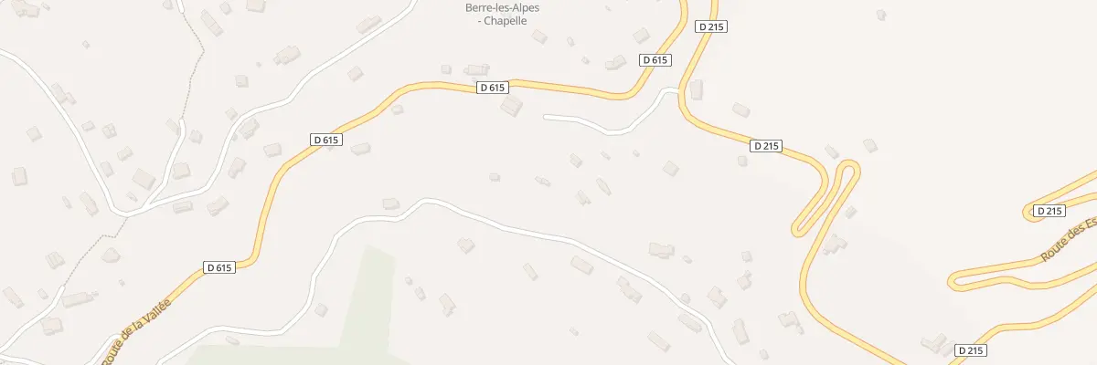 Plan du 340 Che du Cros à Berre-les-Alpes