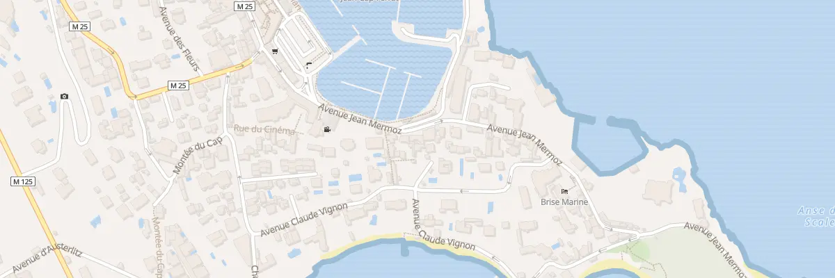 Plan du 30 Av Jean Mermoz à Saint-Jean-Cap-Ferrat