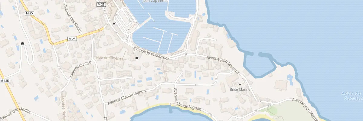Plan du 32 Av Jean Mermoz à Saint-Jean-Cap-Ferrat