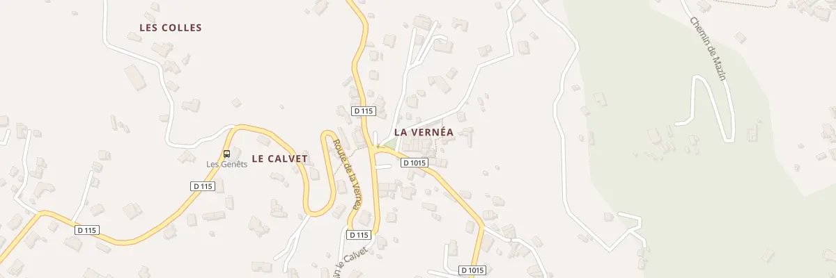 Plan du 20 Rue Ludovic Gasiglia à Contes