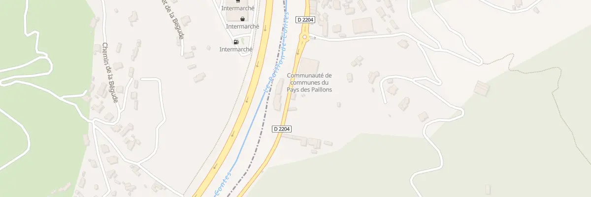 Plan du 57 Rte Nationale à Blausasc